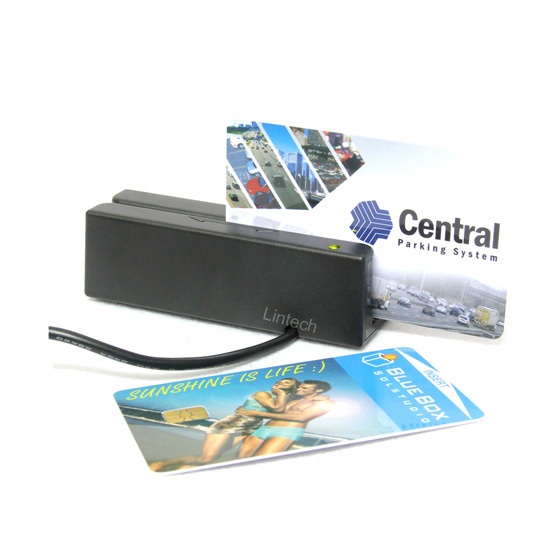 Magnetic strip card reader